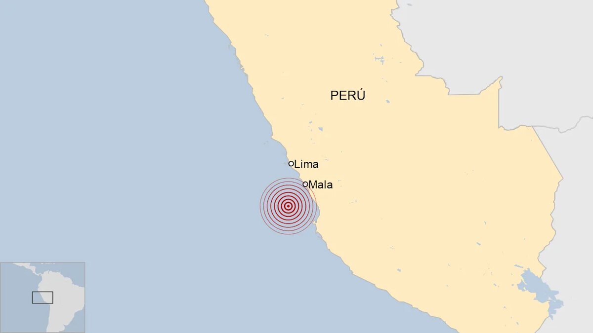 Sismo de magnitud 5.0 sacude el norte de Perú sin daños