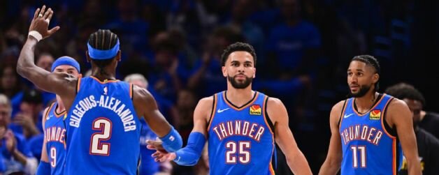 Thunder vence a Lakers y lidera semifinales 1-0