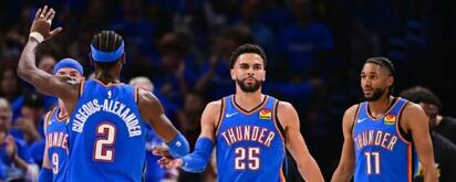 Thunder vence a Lakers y lidera semifinales 1-0