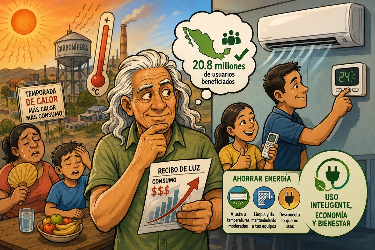 Caricatura editorial - El clima pasa factura