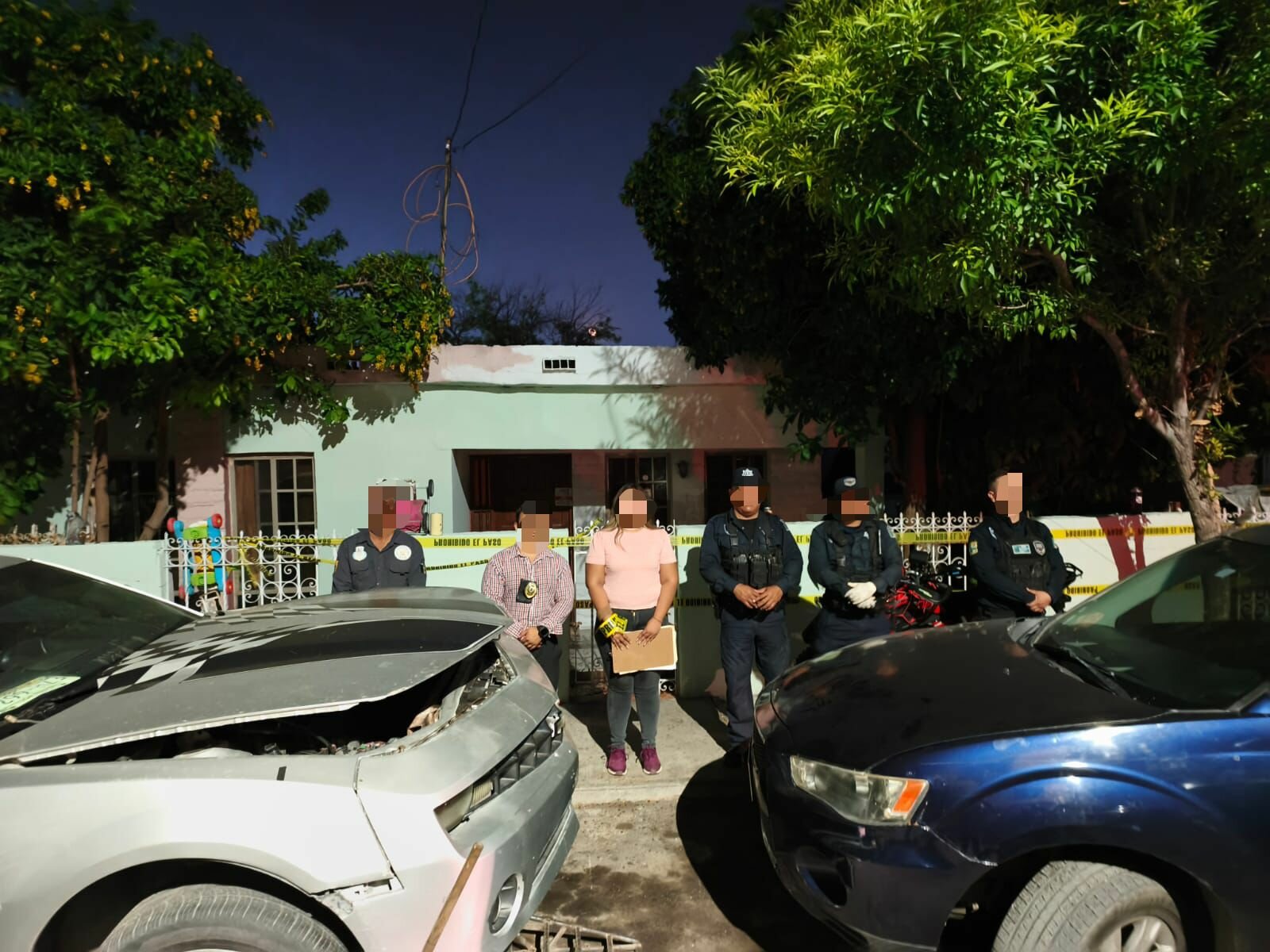 Cateo en la colonia El Pueblo deja tres detenidos y decomiso de droga en Monclova