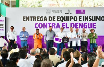 Coahuila fortalece combate estatal contra dengue