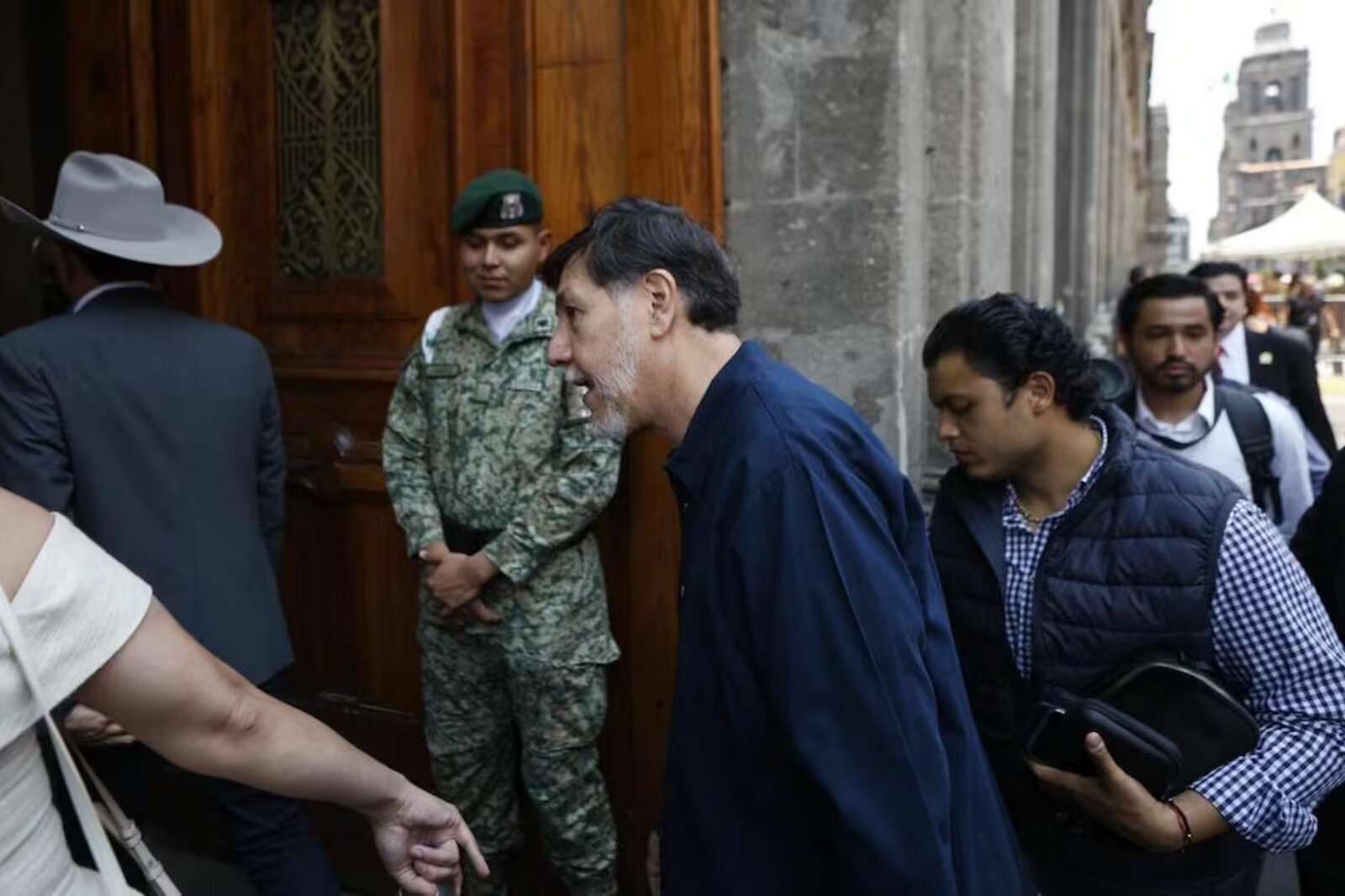 Noroña afirma que Sheinbaum pidió defender la soberanía nacional