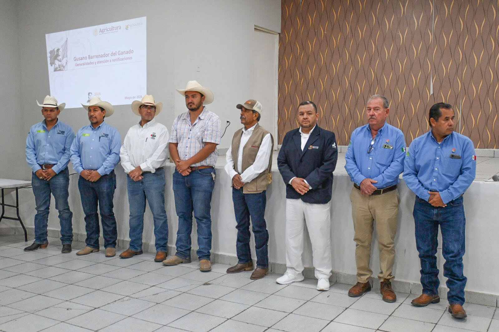 Capacitación sobre prevención del gusano barrenador en San Juan Sabinas
