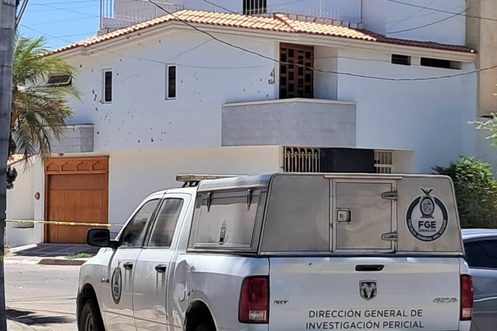 Atacan a balazos antigua casa de Rubén Rocha en Culiacán