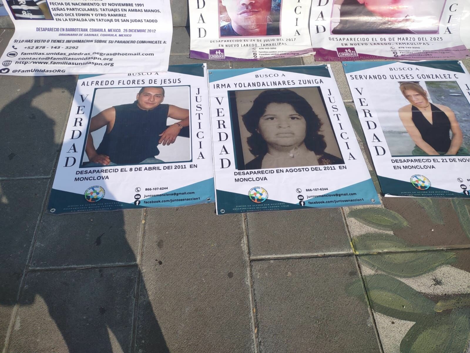 Madres buscadoras de Monclova marchan en CDMX para exigir justicia y aparición de sus familiares