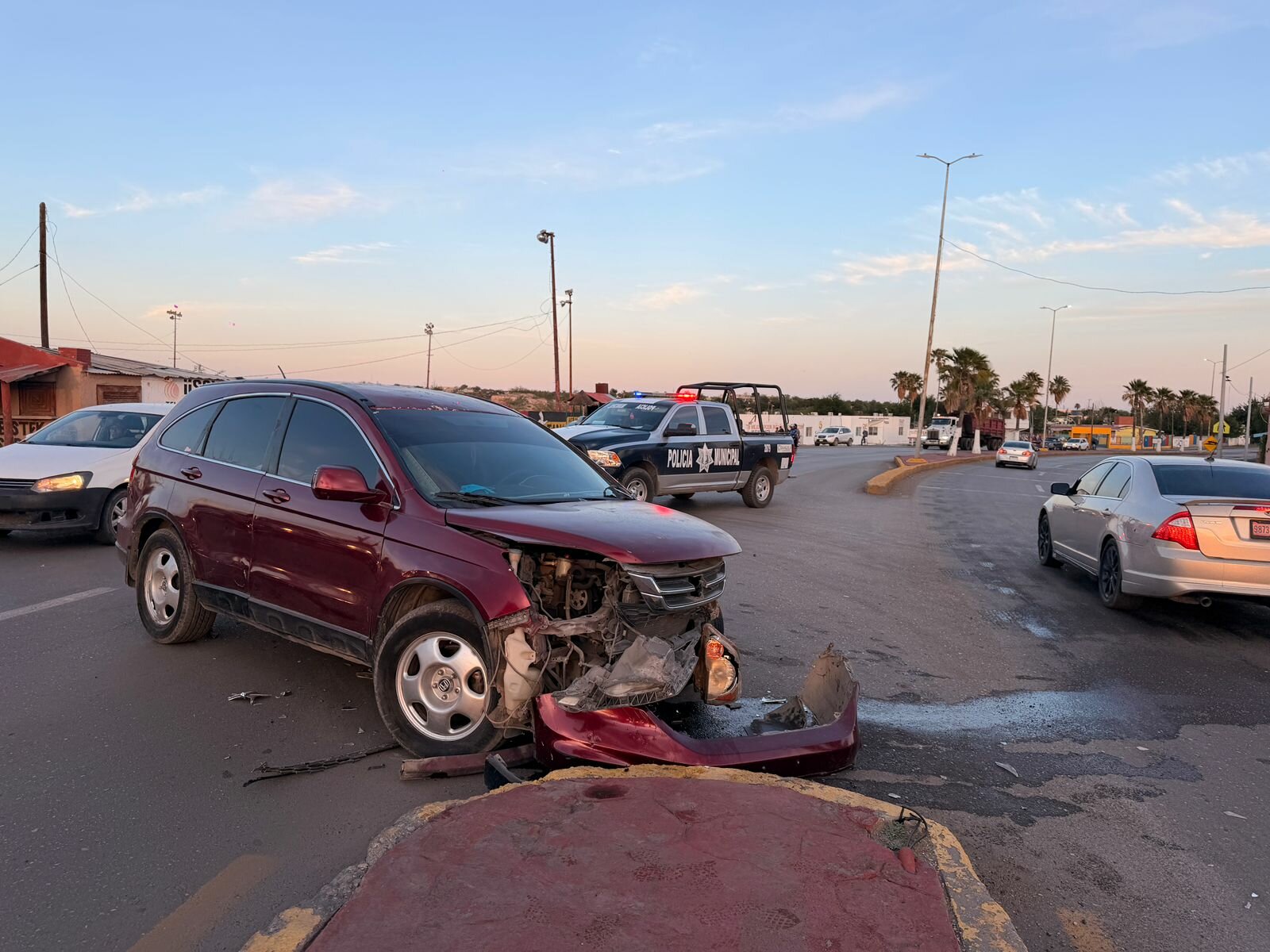 Falta de bordos provoca preocupación tras accidente registrado en Aguijita