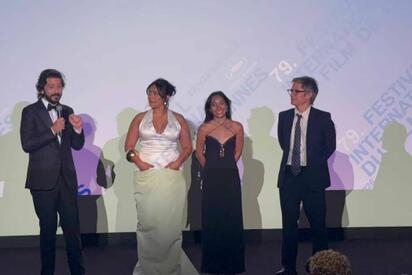 Diego Luna presenta “Ceniza en la boca” en Cannes y recibe ovación