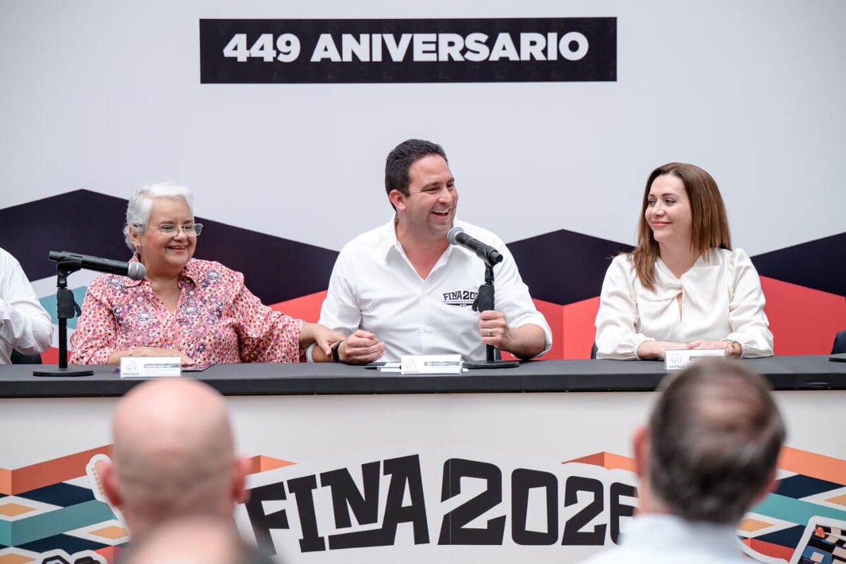 Presenta Javier Díaz González el “Festival Mundial FINA 2026”
