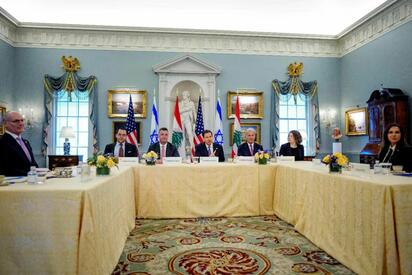 Israel y Líbano reanudan negociaciones de paz en Washington