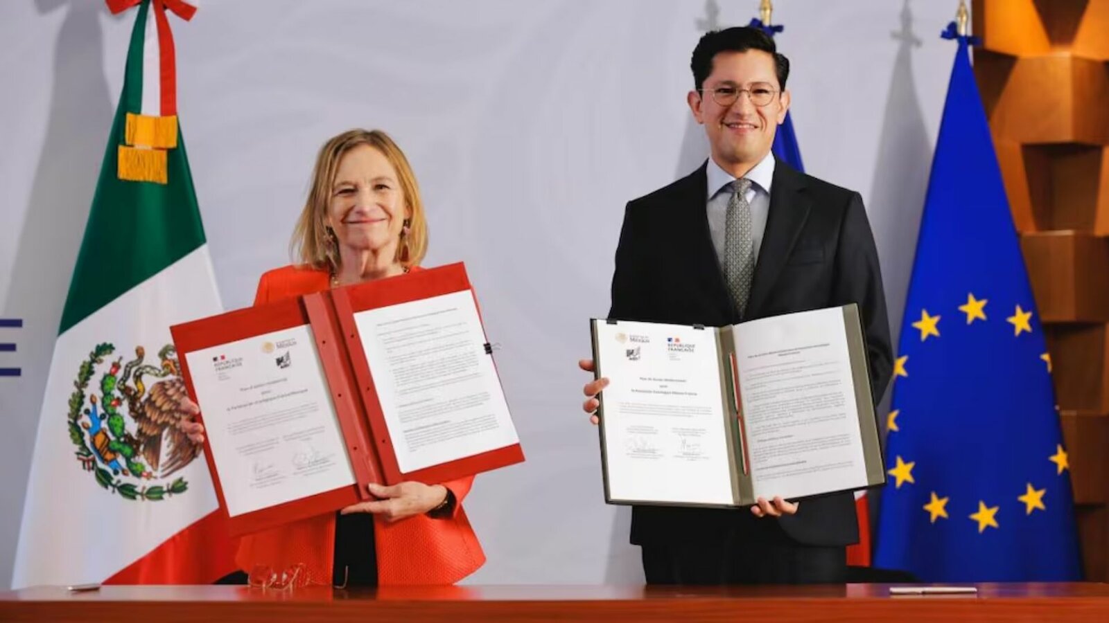 México y Francia celebran 200 años de relación bilateral y adoptan nuevo acuerdo