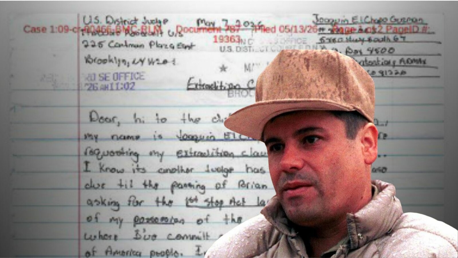 Cuestionan autenticidad de cartas enviadas por “El Chapo” Guzmán desde prisión