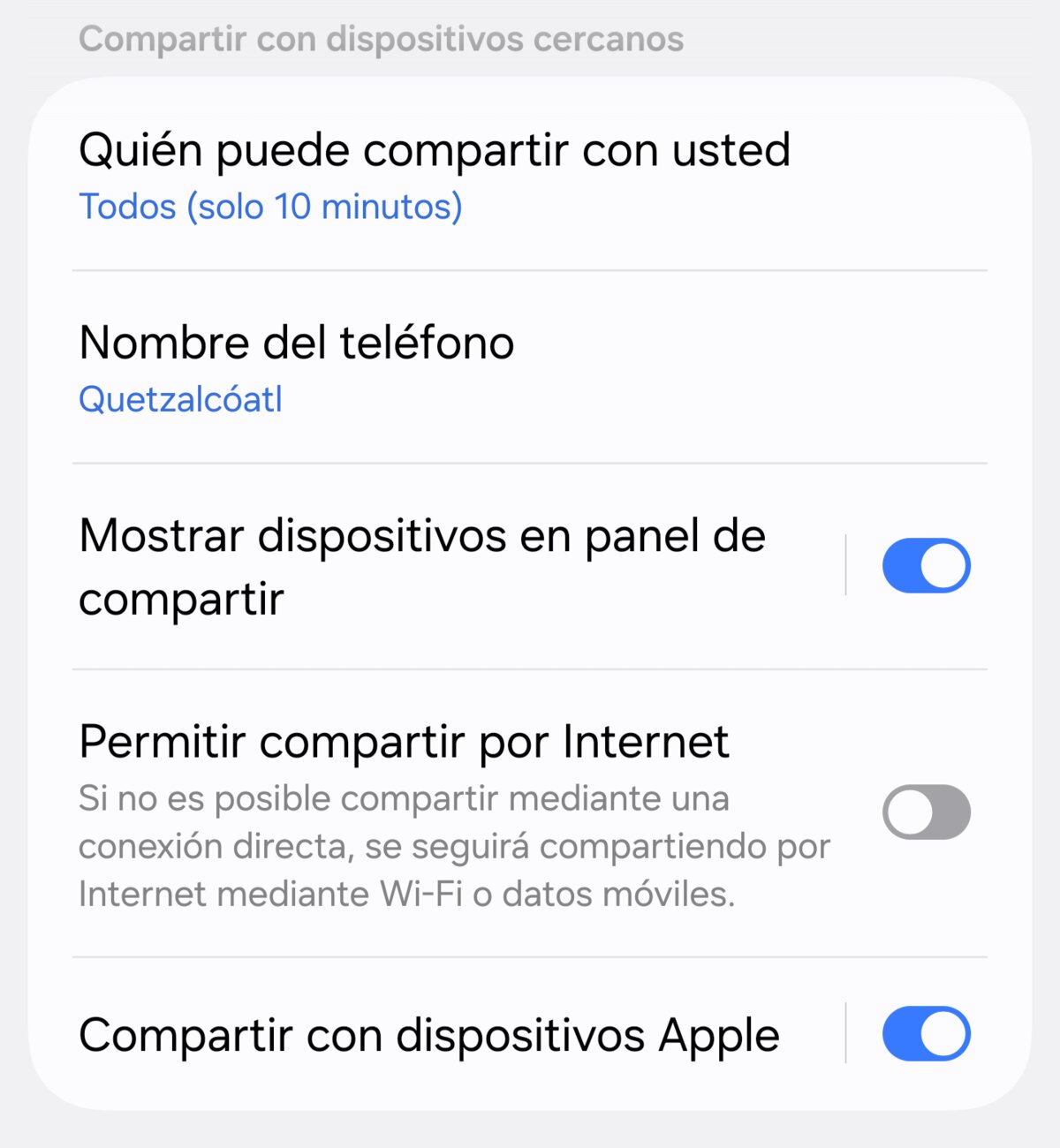 Ya puedes compartir archivos y fotos de tu Samsung a iPhone o Mac