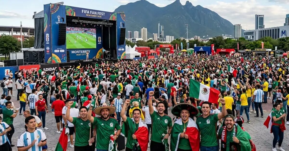 Artistas para el Fan Fest Mundial en Fundidora Monterrey