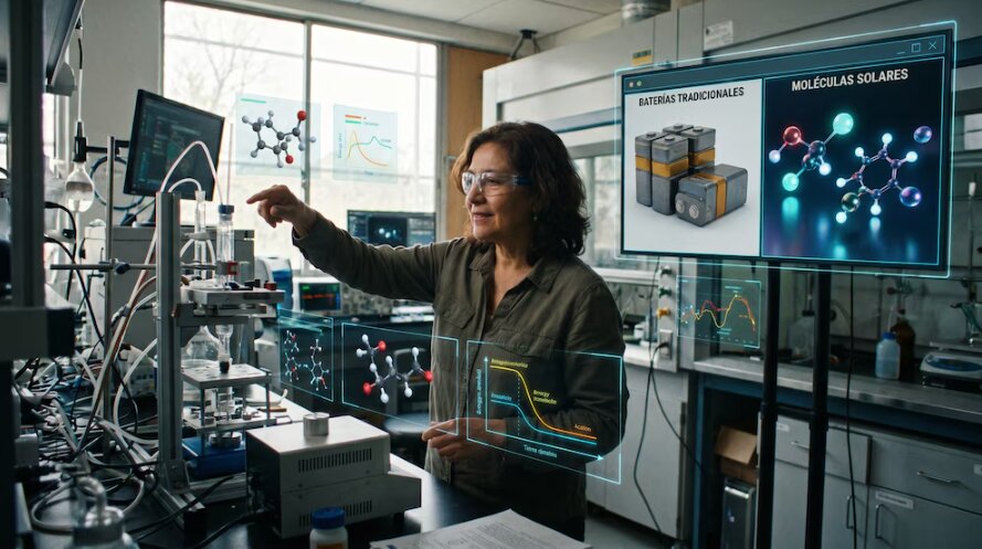 Quemadura solar inspira innovador sistema para almacenar energía