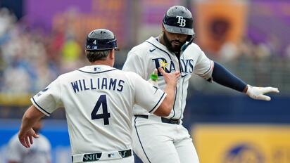 Triple de Taylor Walls da triunfo a Rays sobre Marlins