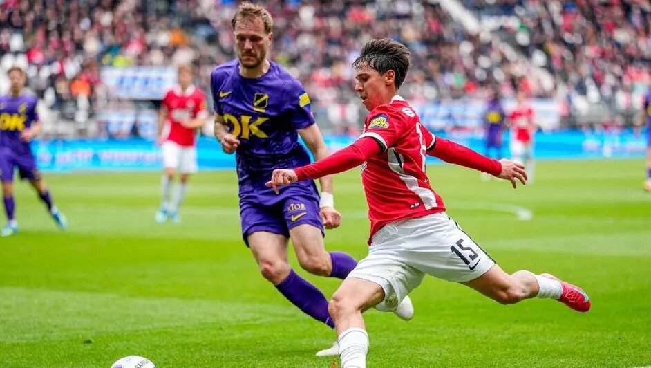 AZ Alkmaar empata y Mateo Chávez anota su primer gol en Europa