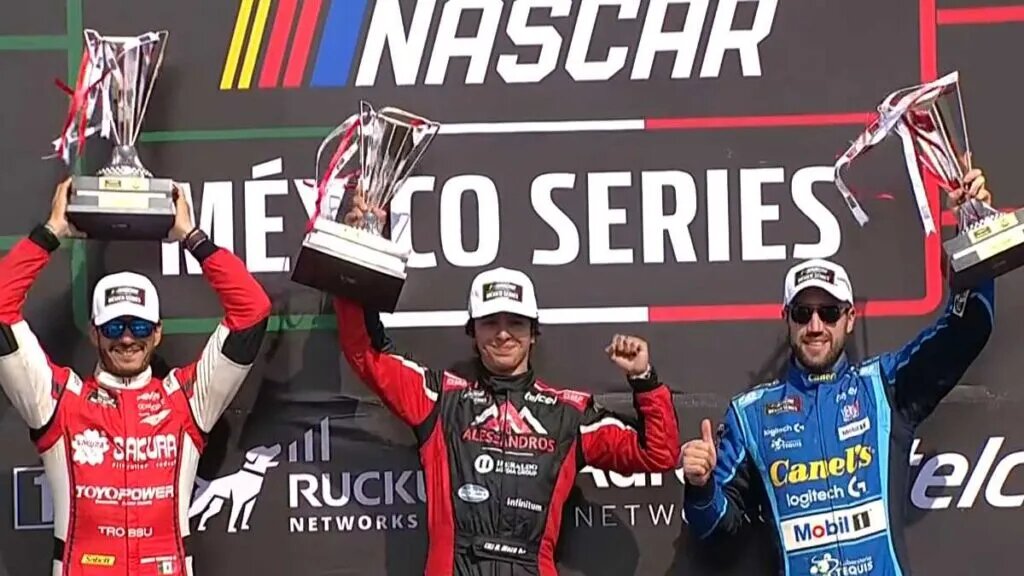 Helio Meza gana La Poblana 75 en NASCAR México
