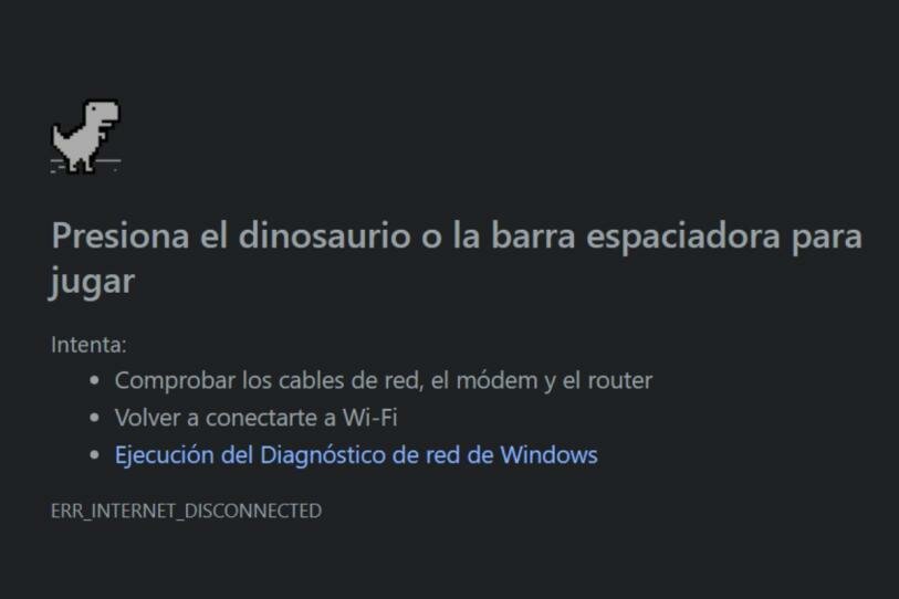 Dinosaurio de Chrome: por qué aparece cuando falla internet y su curiosa historia