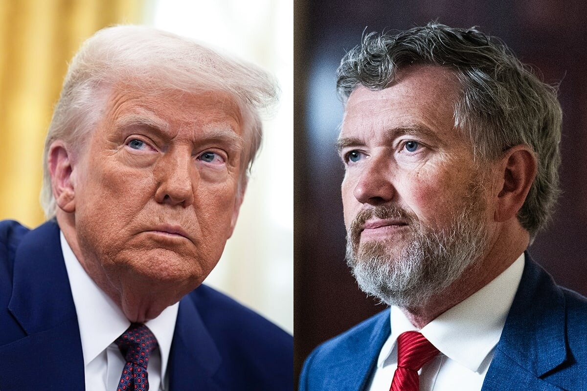 Trump califica de “débil” y “patético” al congresista Thomas Massie