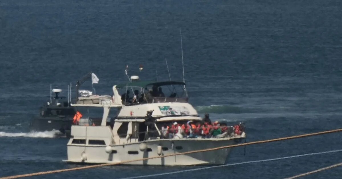 Flotilla Global Sumud denuncia interceptación israelí en Gaza