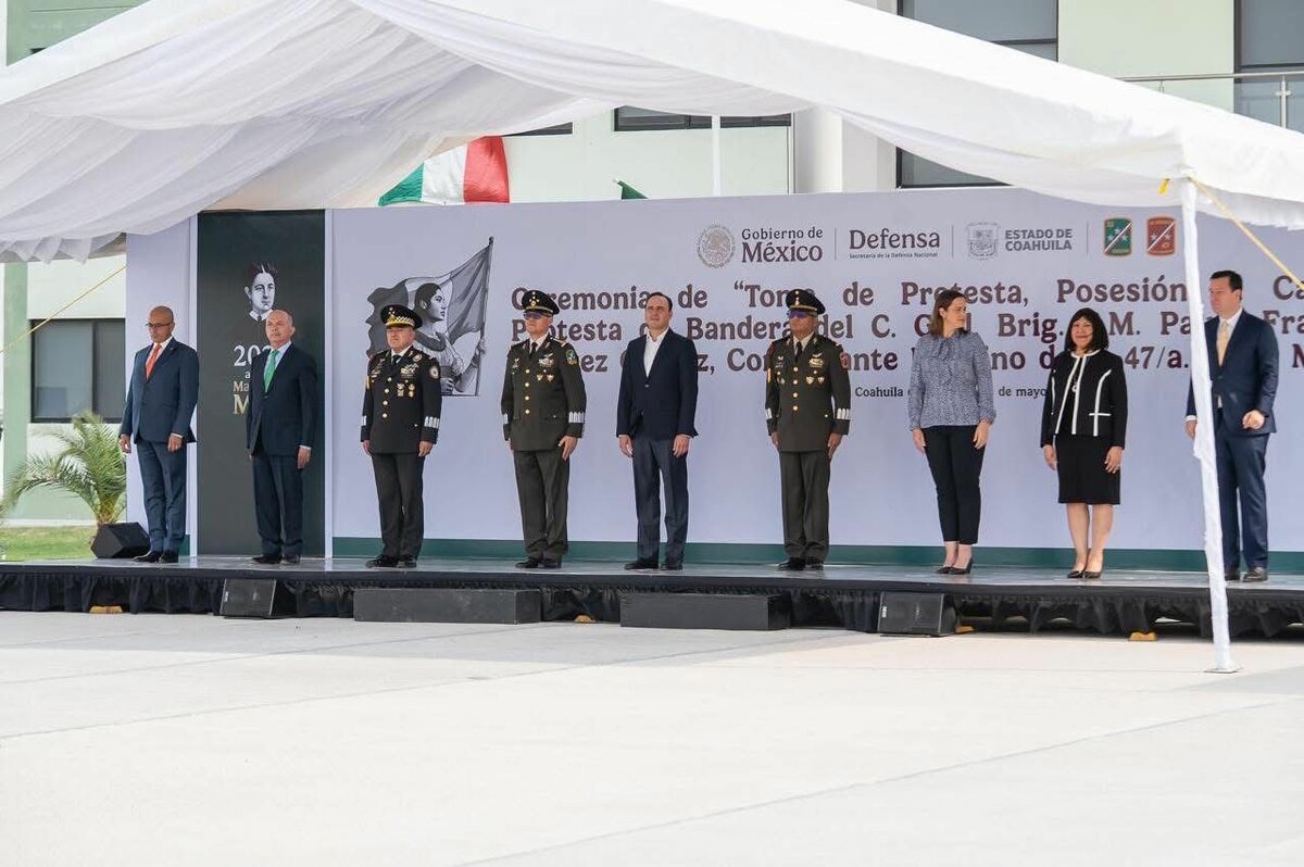 Paulo Benítez inicia funciones al frente de la 47 Zona Militar