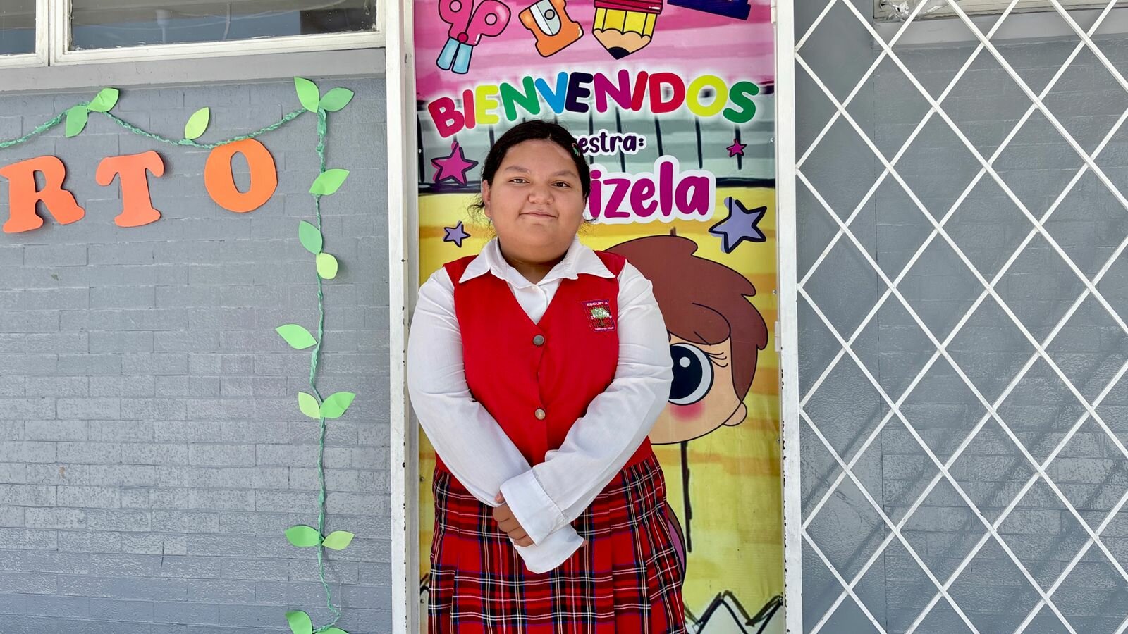 Liah se gana con esfuerzo ir a la Olimpiada del Conocimiento