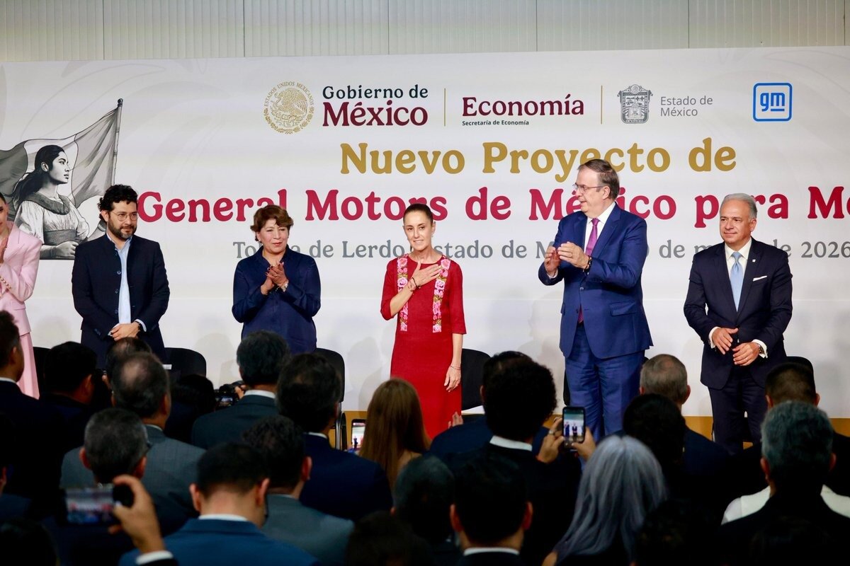 General Motors México presenta proyecto estratégico en evento encabezado por Sheinbaum