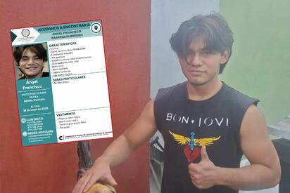 Nuevo León difunde ficha de menor desaparecido en Saltillo, Coahuila
