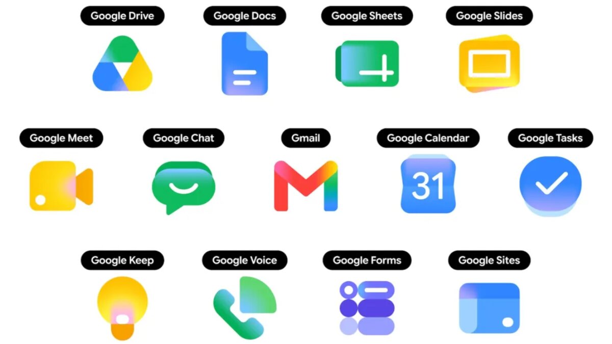 Google renueva Gmail, Drive y Docs con nuevos diseños e iconos