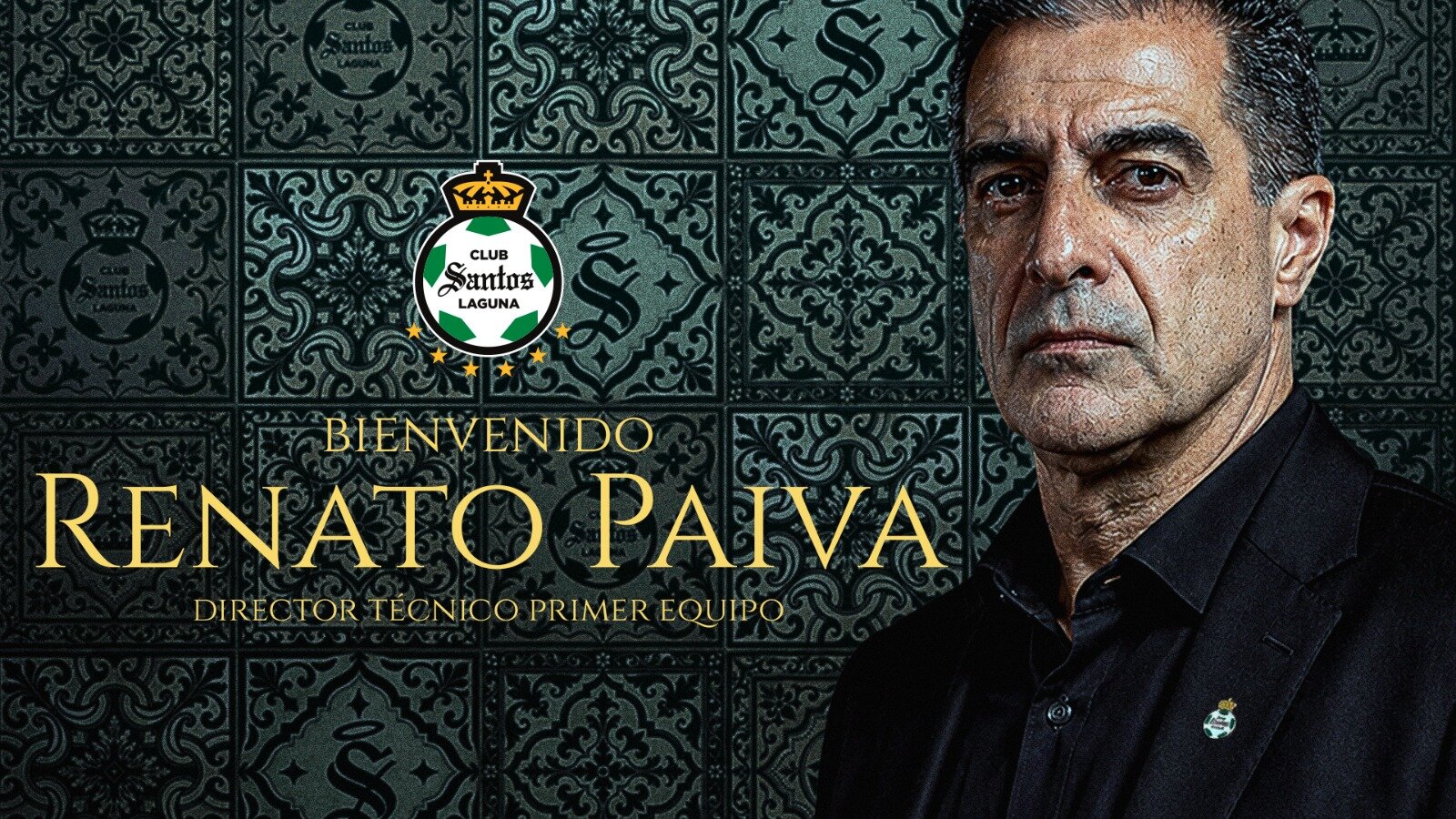 Santos Laguna oficializa a Renato Paiva como DT