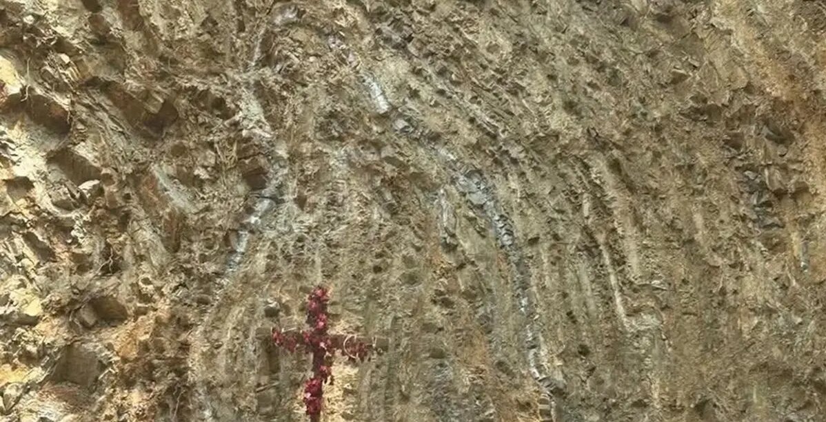 Obreros reportan imagen de la Virgen en roca de San Luis Potosí