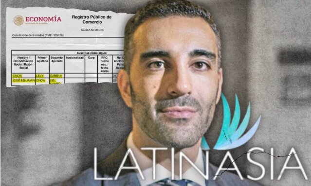 Simón Levy fue socio de empresario sancionado por EU, según registros