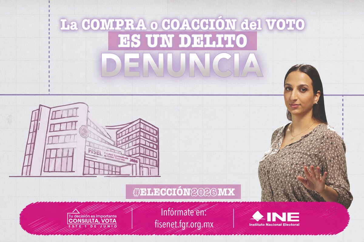 INE llama a votar libre y sin presiones en Coahuila