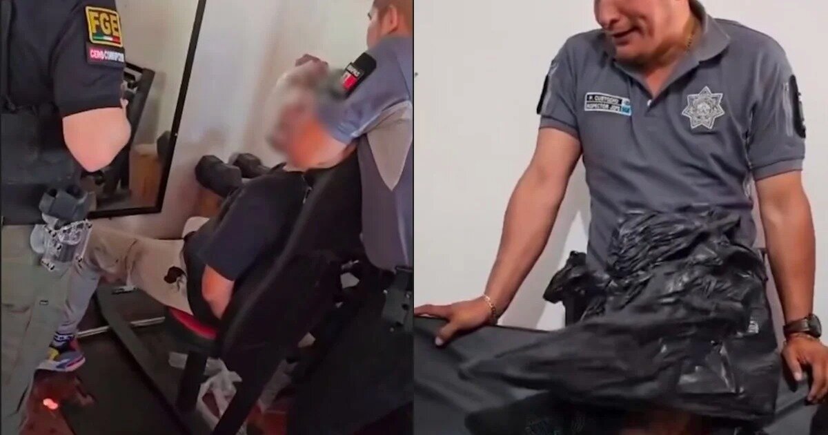 Captan en video a presuntos agentes de Chiapas torturando a dos hombres