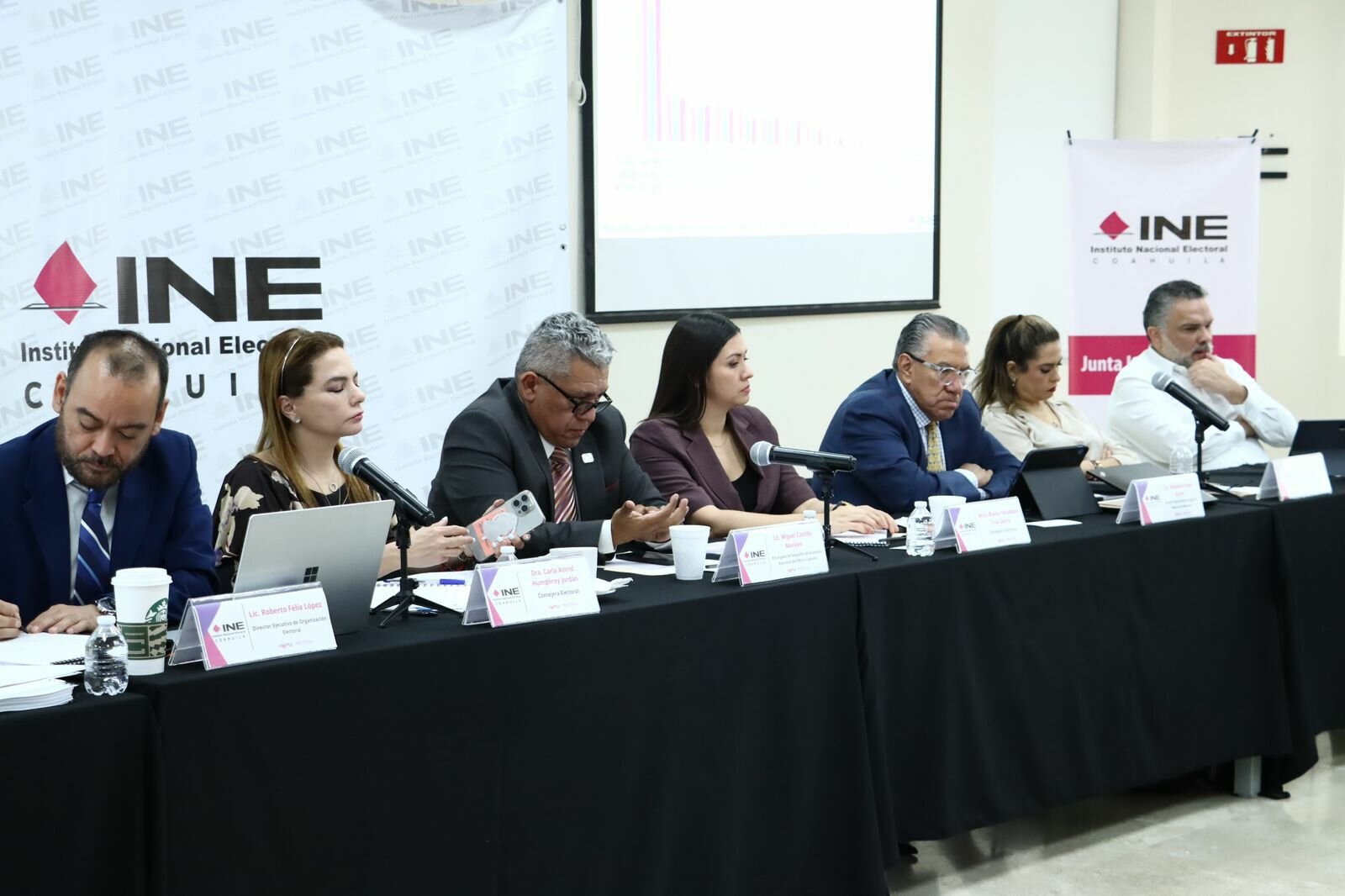 INE Coahuila supervisa avances del proceso electoral rumbo a la jornada del 7 de junio