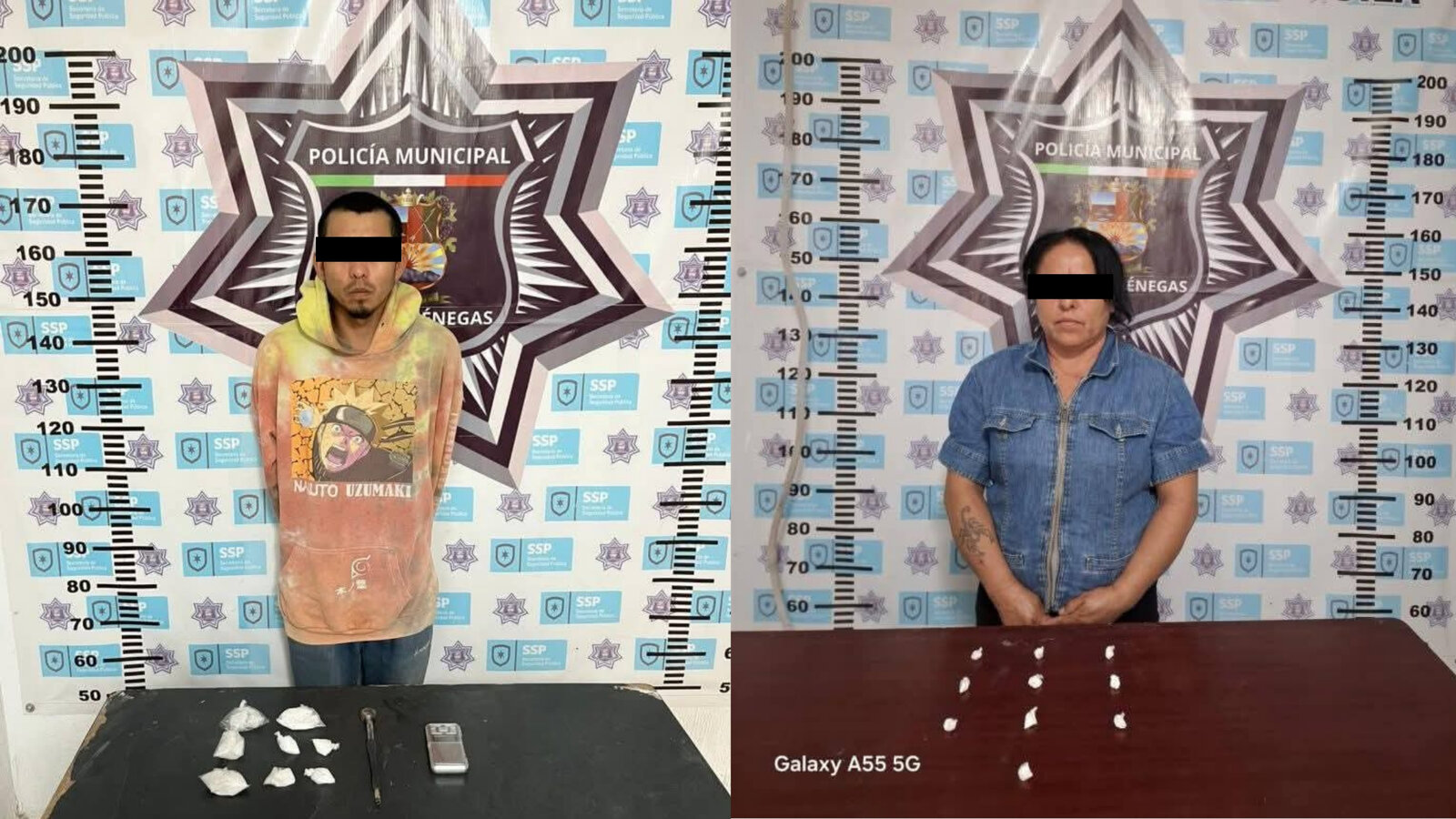 Caen madre e hijo por presunta venta de droga en Cuatro Ciénegas