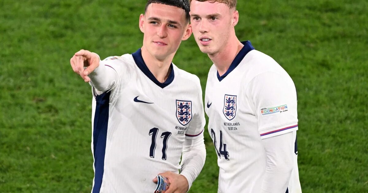 Inglaterra deja fuera del Mundial 2026 a Foden y Palmer