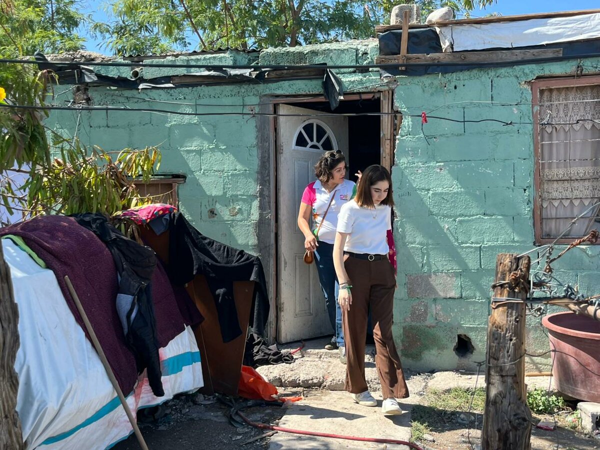 DIF Monclova brinda seguimiento a caso de adulta mayor en Tierra y Libertad