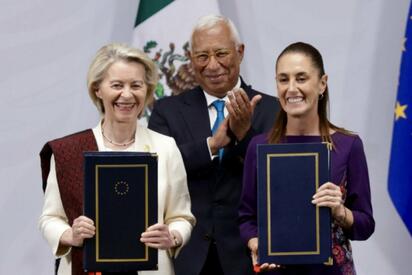 México y Unión Europea firman actualización del acuerdo comercial y amplían comercio