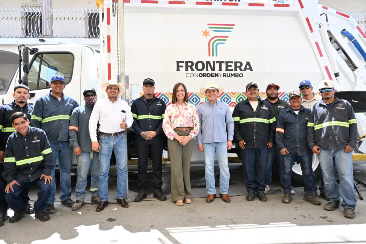 Nuevas unidades recolectoras y contenedores refuerzan limpieza en Frontera