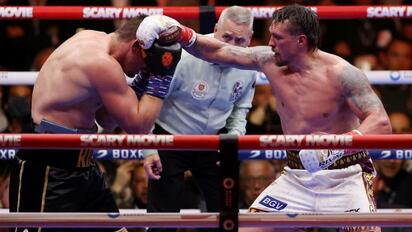 Usyk noquea a Verhoeven y retiene cetro CMB