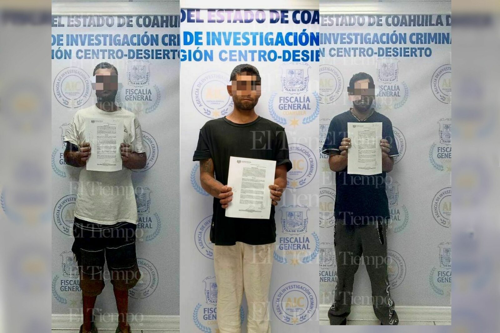 Cae banda de ladrones; AIC captura a “El Moco” y a dos cómplices en Monclova