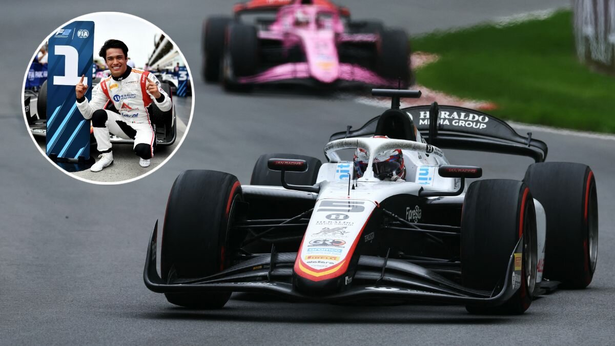 Noel León hace historia en F2: gana en Montreal