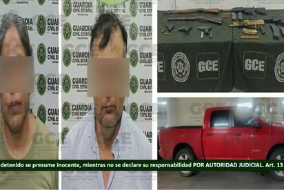 Detienen a exalcalde de Tampamolón con arsenal en San Luis Potosí