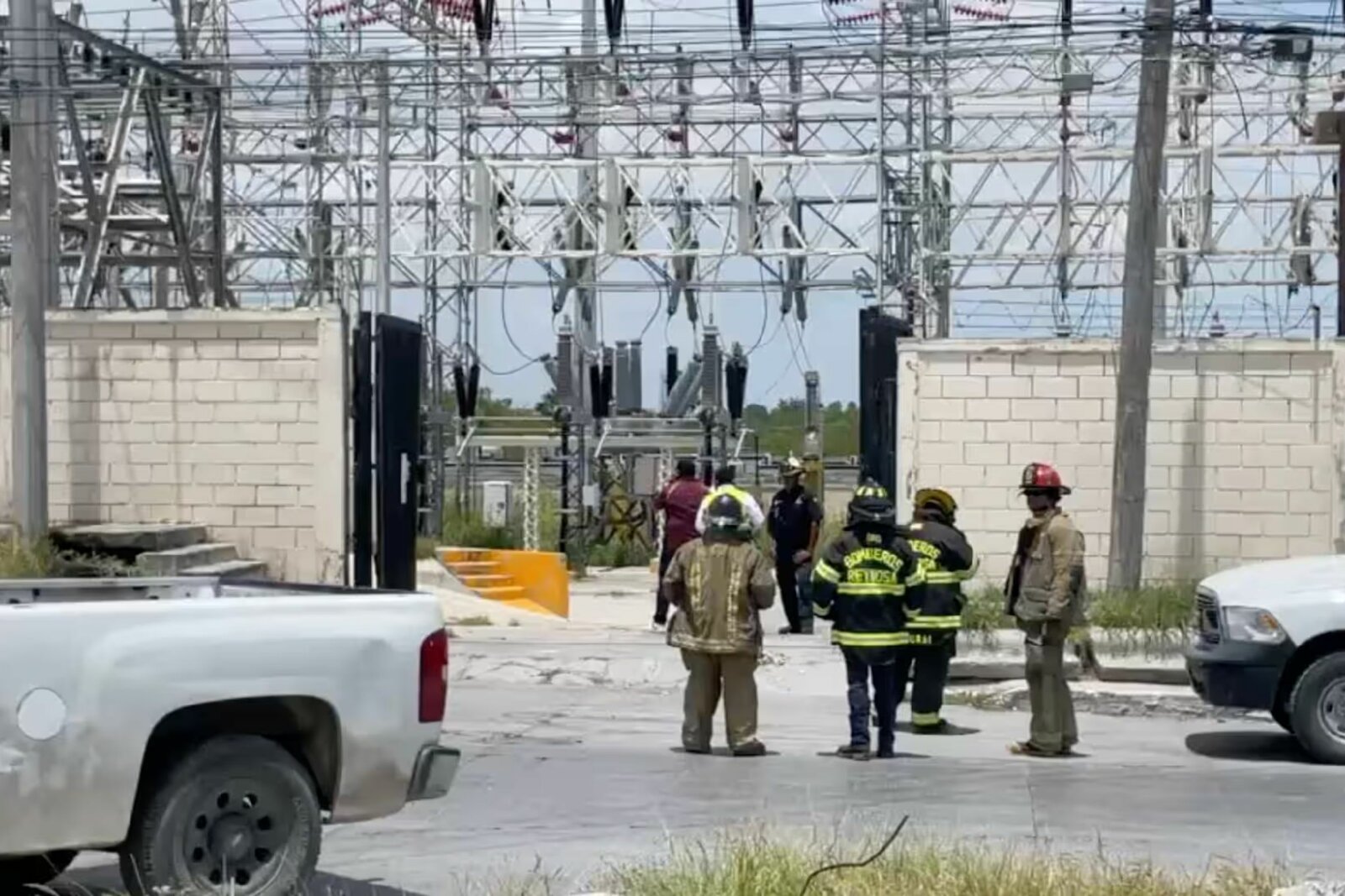 Incendio en subestación de la CFE en Reynosa deja sin luz a colonias