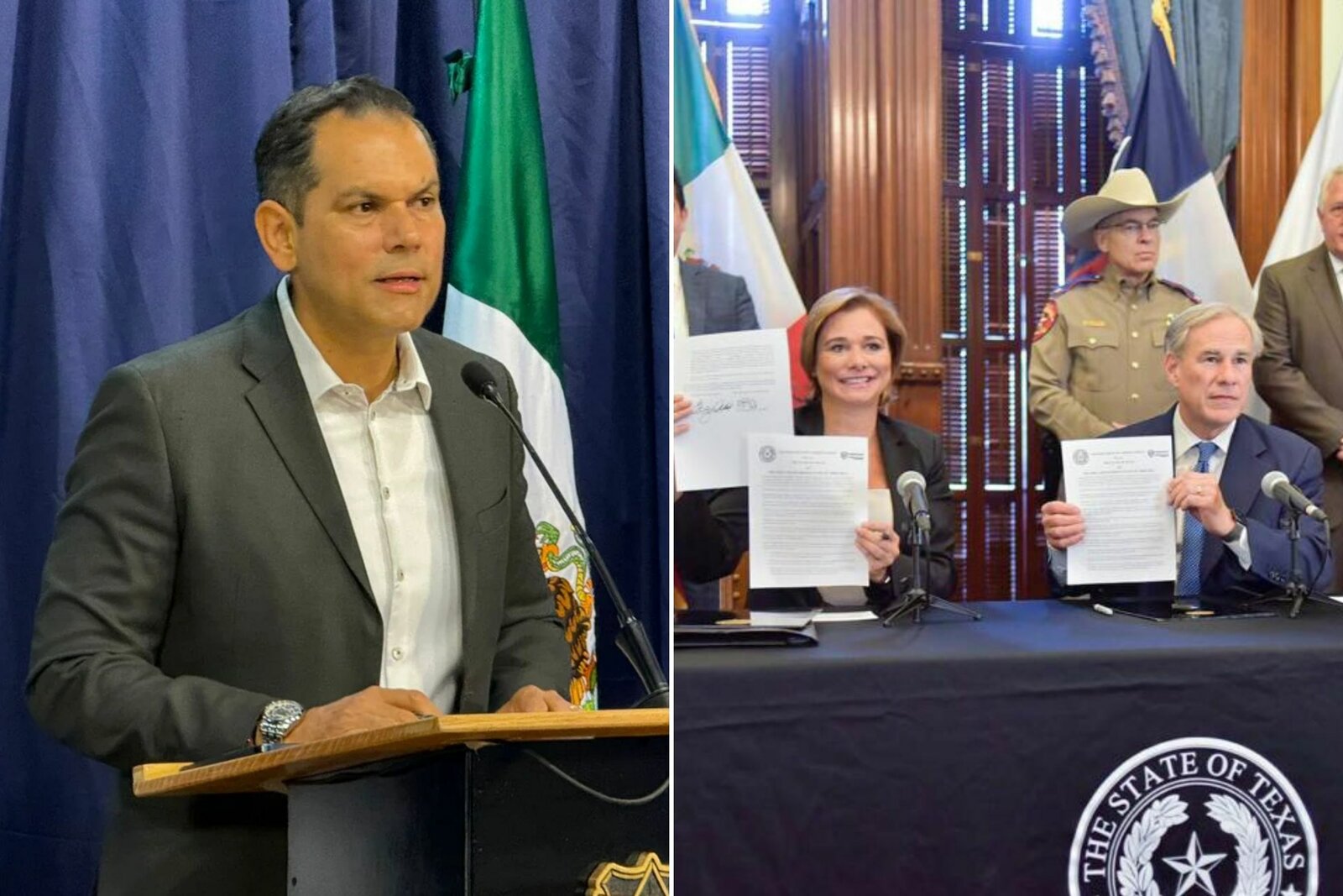 Secretario de Seguridad de Chihuahua defiende acuerdo de Maru Campos con Texas