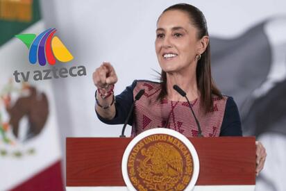 CLAUDIA SHEINBAUM Claudia Sheinbaum pidió no ver TV Azteca y denunció una ofensiva mediática contra su gobierno, vinculada a un colectivo y perfiles cercanos a Salinas Pliego.