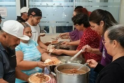 Con el objetivo de reunir alimentos y apoyar a personas migrantes que permanecen temporalmente en la Casa del Migrante de Saltillo Asociación Civil,