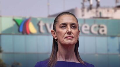 CLAUDIA SHEINBAUM La presidenta Claudia Sheinbaum negó haber ejercido censura contra TV Azteca y defendió su derecho de réplica ante críticas y contenidos falsos.